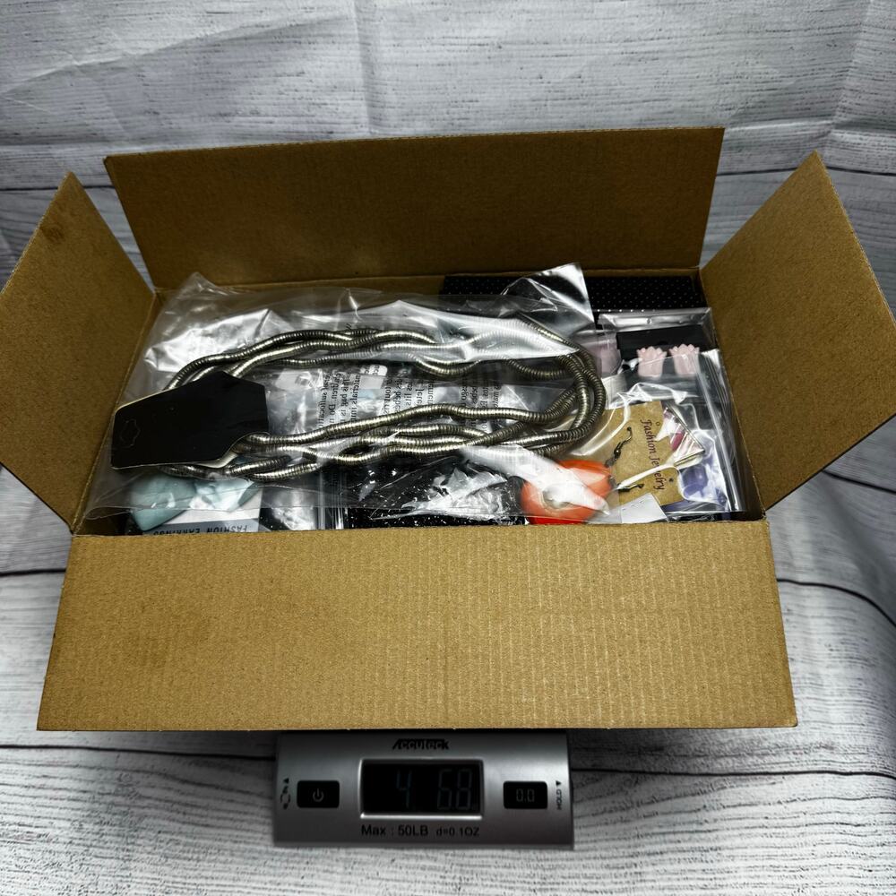 4 lbs Lot of Jewelry Mixed Between NWB & Pre-owned - Wear Repair Resale Craft